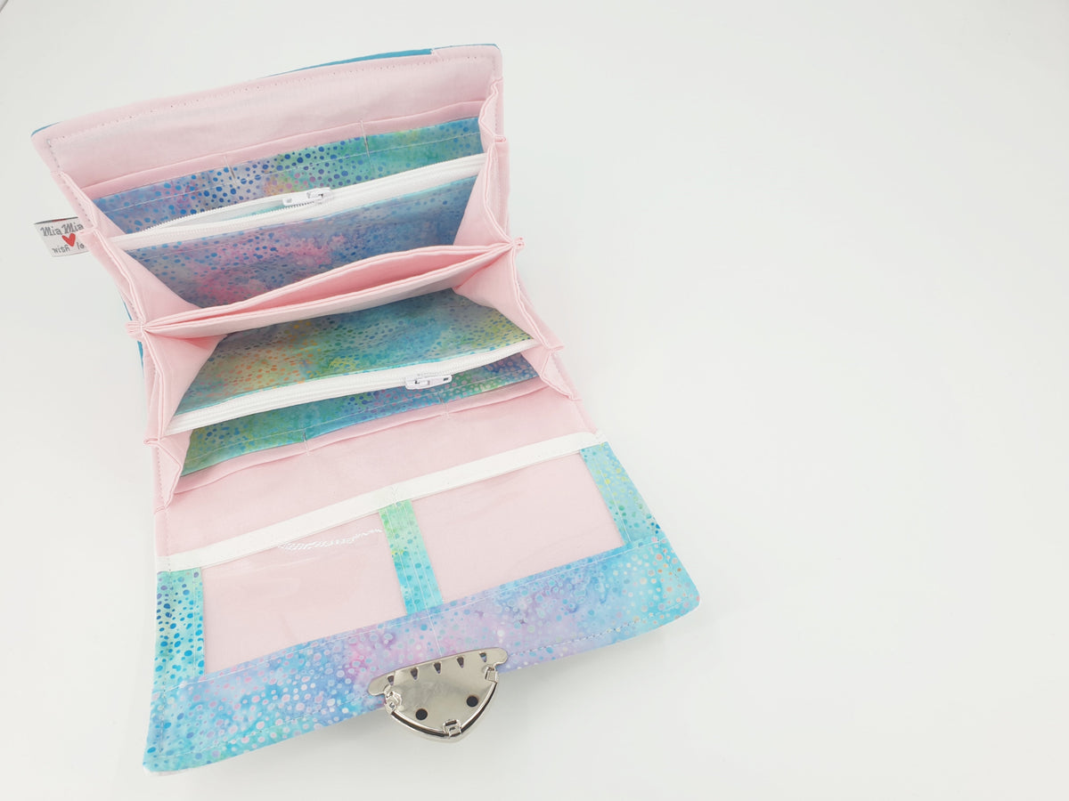 Geldbörse Mädchen, Baby türkis von Atelier MiaMia