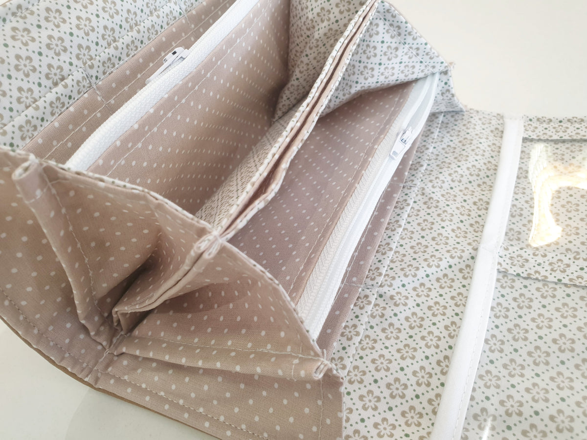 Handtasche einzeln oder im Set mit Geldbörse Cord von Atelier MiaMia