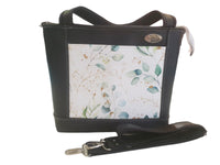 Handtasche einzeln oder im Set mit Geldbörse und Kosmetiktasche Eukalyptus von Atelier MiaMia