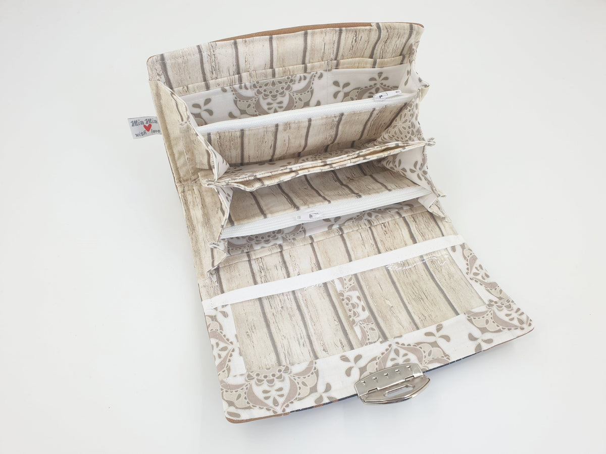 Geldbörse goldener Mund von Atelier MiaMia
