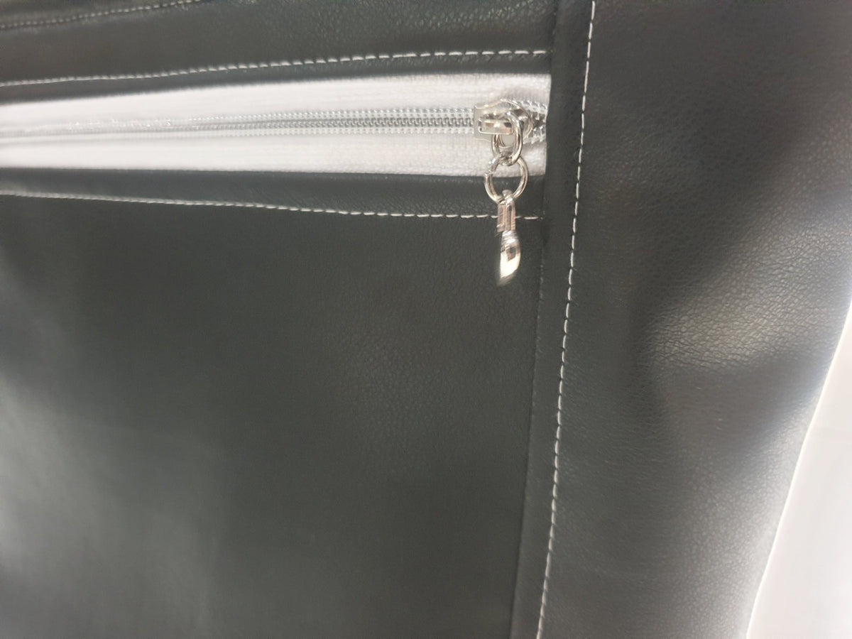 Handtasche einzeln oder im Set mit Geldbörse und Kosmetiktasche Blumen/Eukalyptus von Atelier MiaMia