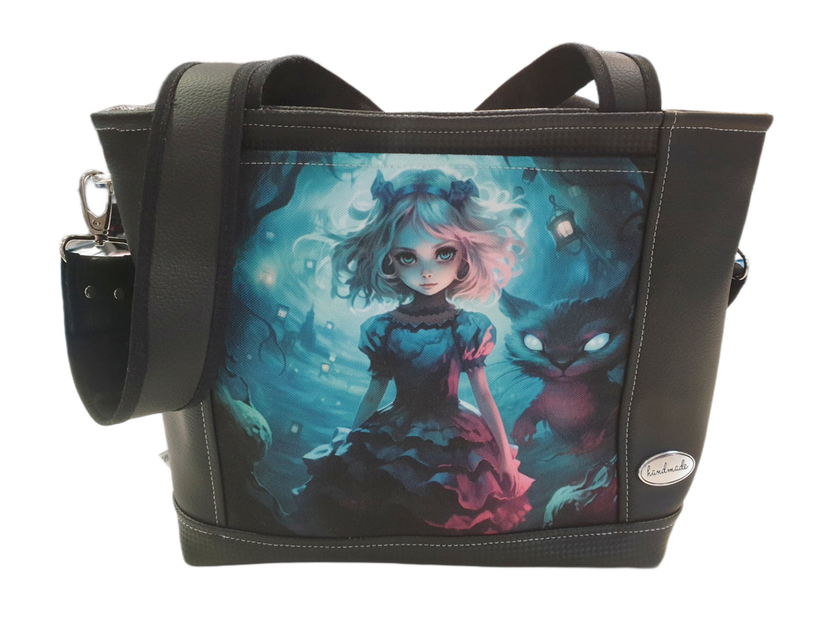 Handtasche einzeln oder im Set mit Geldbörse und Kosmetiktasche Alice von Atelier MiaMia