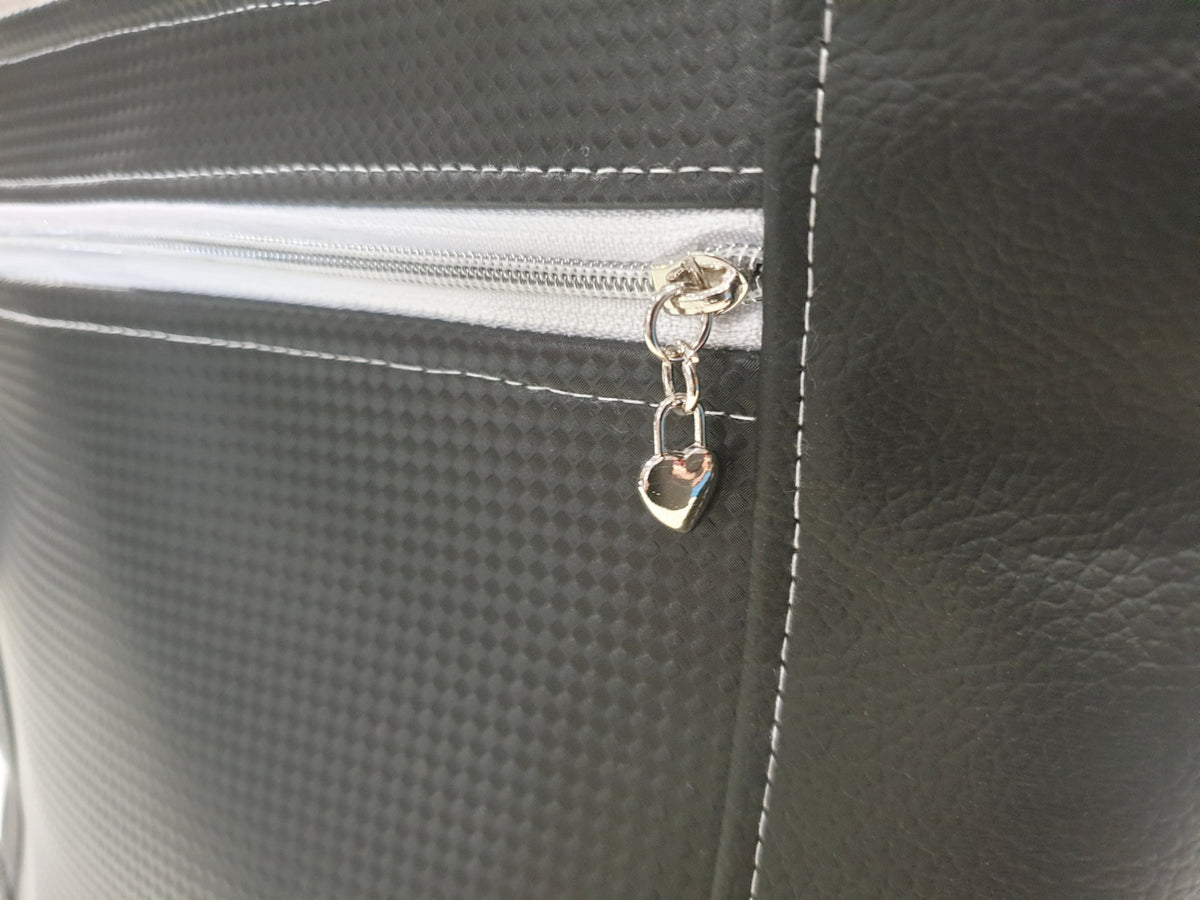 Handtasche einzeln oder im Set mit Geldbörse und Kosmetiktasche Alice von Atelier MiaMia