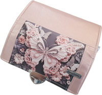 Geldbörse Schmetterling rosa von Atelier MiaMia