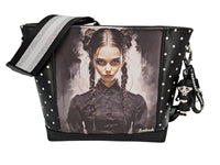 Handtasche einzeln oder im Set mit Geldbörse und Kosmetiktasche Wednesday von Atelier MiaMia
