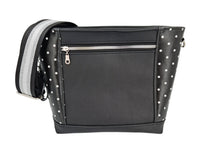 Handtasche einzeln oder im Set mit Geldbörse und Kosmetiktasche Wednesday von Atelier MiaMia