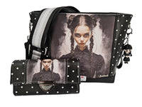 Handtasche einzeln oder im Set mit Geldbörse und Kosmetiktasche Wednesday von Atelier MiaMia