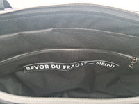 Handtasche einzeln oder im Set mit Geldbörse und Kosmetiktasche Grinsekatze von Atelier MiaMia