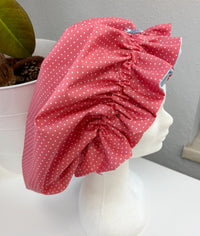 Bonnet Satin aprico hellblau