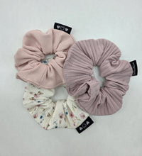 Handmade XL Scrunchie – Stylisches Haargummi im Rippjersey mint Design scrunchie heatless curls
