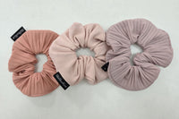 Handmade XL Scrunchie – Stylisches Haargummi im Rippjersey mint Design scrunchie heatless curls