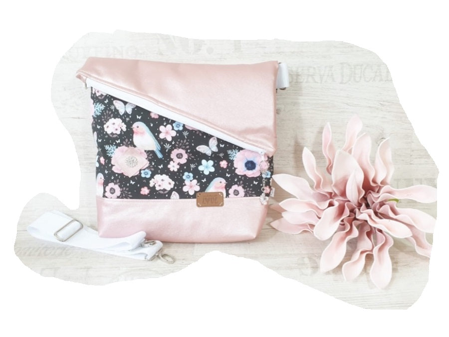 Handtasche // 11 Rotkehlchen schwarz von Atelier MiaMia
