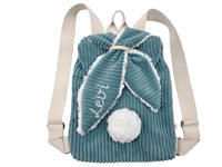 Kinder Rucksack „Hase“ aus Cord – personalisierbar | Kuschelig & leicht