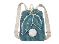 Kinder Rucksack „Hase“ aus Cord – personalisierbar | Kuschelig & leicht