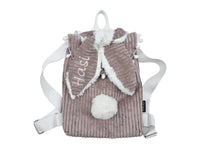 🐰 Kinder Rucksack „Hase“ aus Cord – personalisierbar | Kuschelig & leicht