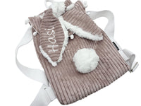 🐰 Kinder Rucksack „Hase“ aus Cord – personalisierbar | Kuschelig & leicht