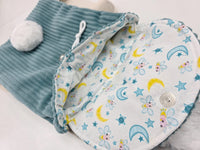 Kinder Rucksack „Hase“ aus Cord – personalisierbar | Kuschelig & leicht