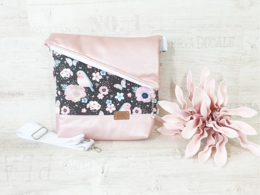Handtasche // 11 Rotkehlchen schwarz von Atelier MiaMia