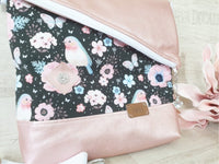 Handtasche // 11 Rotkehlchen schwarz von Atelier MiaMia