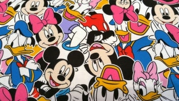 Disney Jersey - Mickey,Minnie,Donald 50